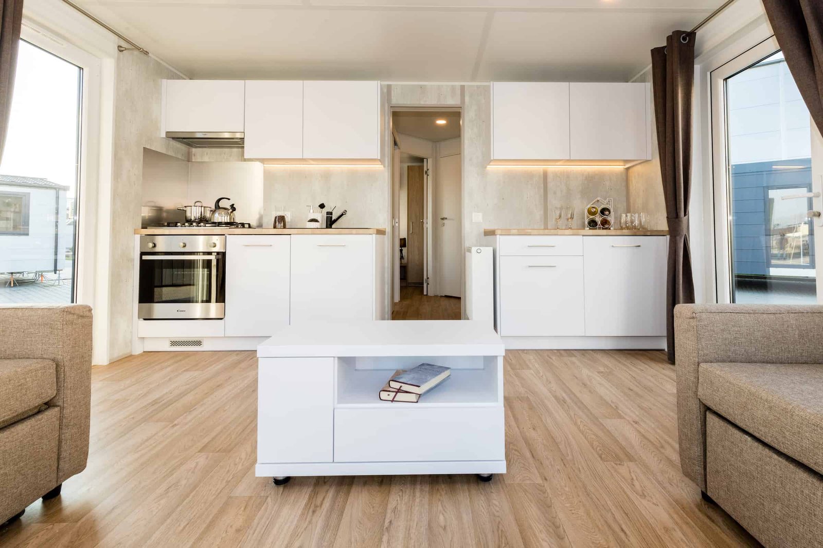 Casa Móvel Malta Haus com 2 Quartos e Terraço na Cobertura