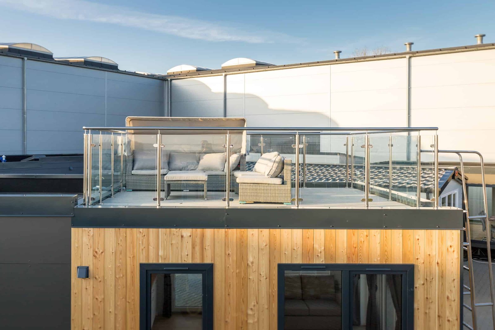 Casa Móvel Malta Haus com 2 Quartos e Terraço na Cobertura