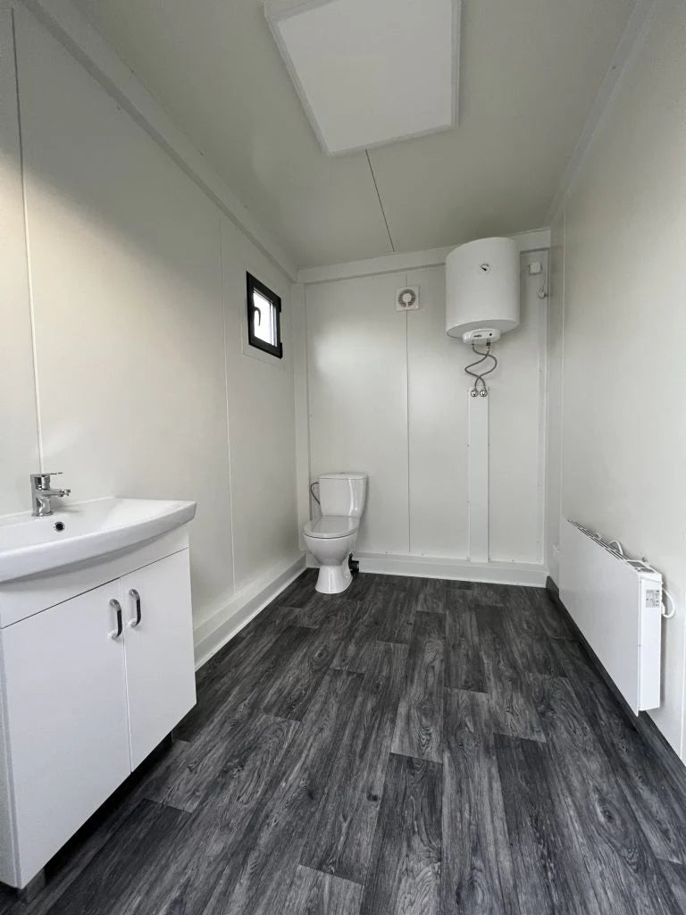Contentor Sanitário Premium – Duche + WC Separados