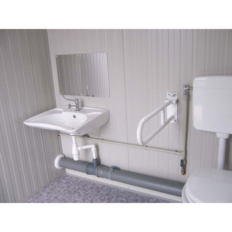 Módulo Sanitário PMR com WC + Duche