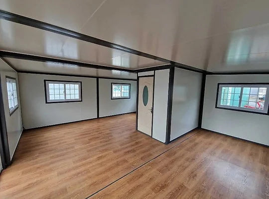 Contentor Móvel Tiny House Deluxe (6×6 pés) – 2023